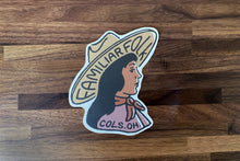 Familiar Folk Cowgirl Sticker
